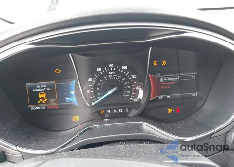 2017 Ford Fusion Se из США, поврежденный, VIN 3FA6P0T95HR372483